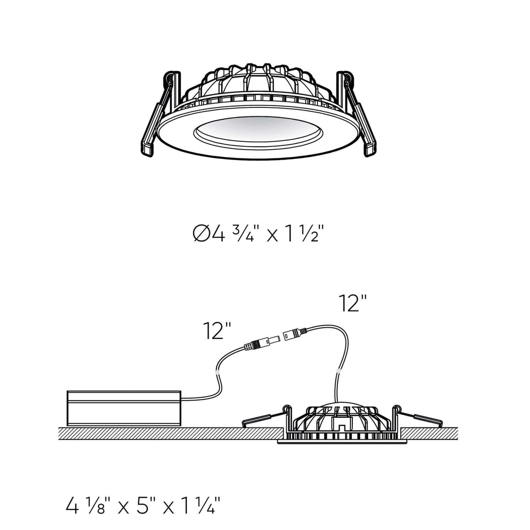 LED Indirect Recessed Light