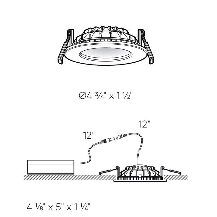 LED Indirect Recessed Light