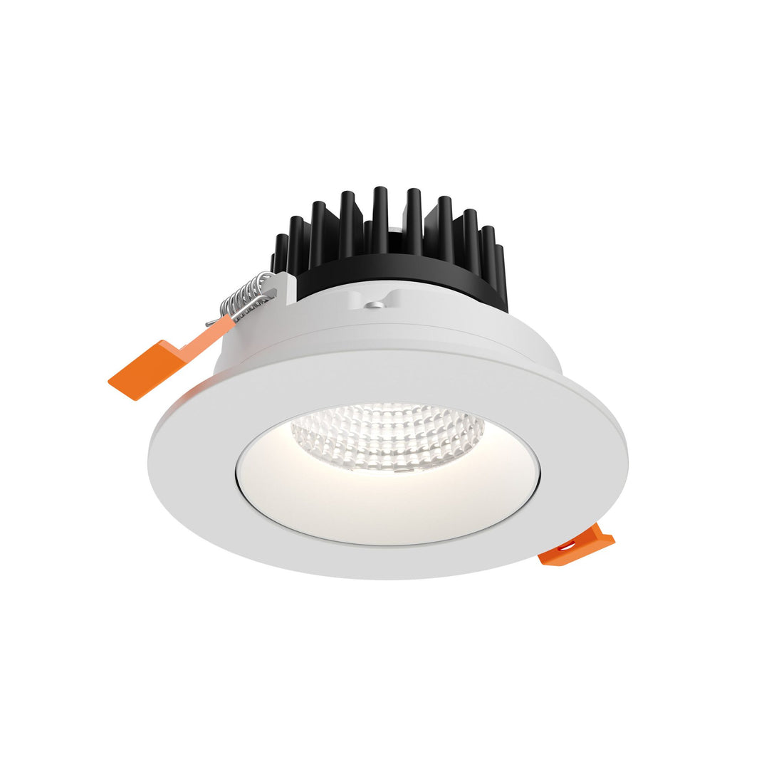 Revolve - LED 3.5" Round Regressed Gimbal Downlight (5CCT + Dim-to-Warm)