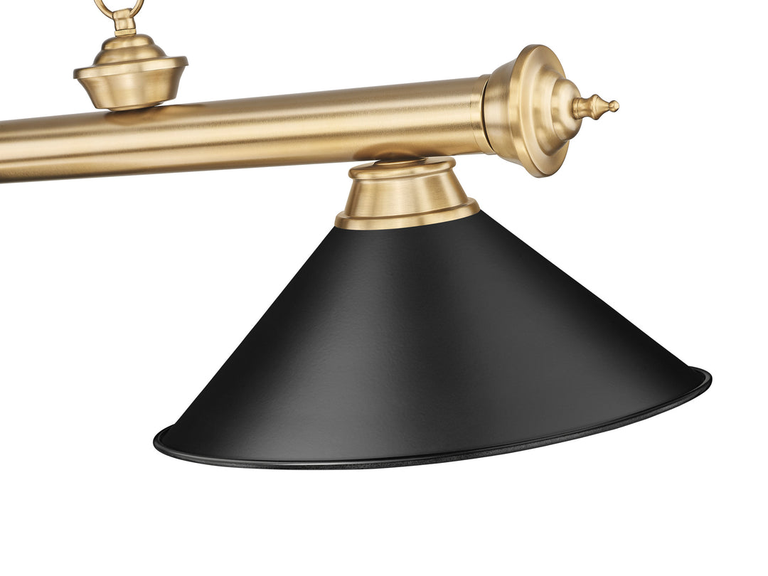 Cordon - 3 Light Billiard Light (2306-3HBR-MB15)