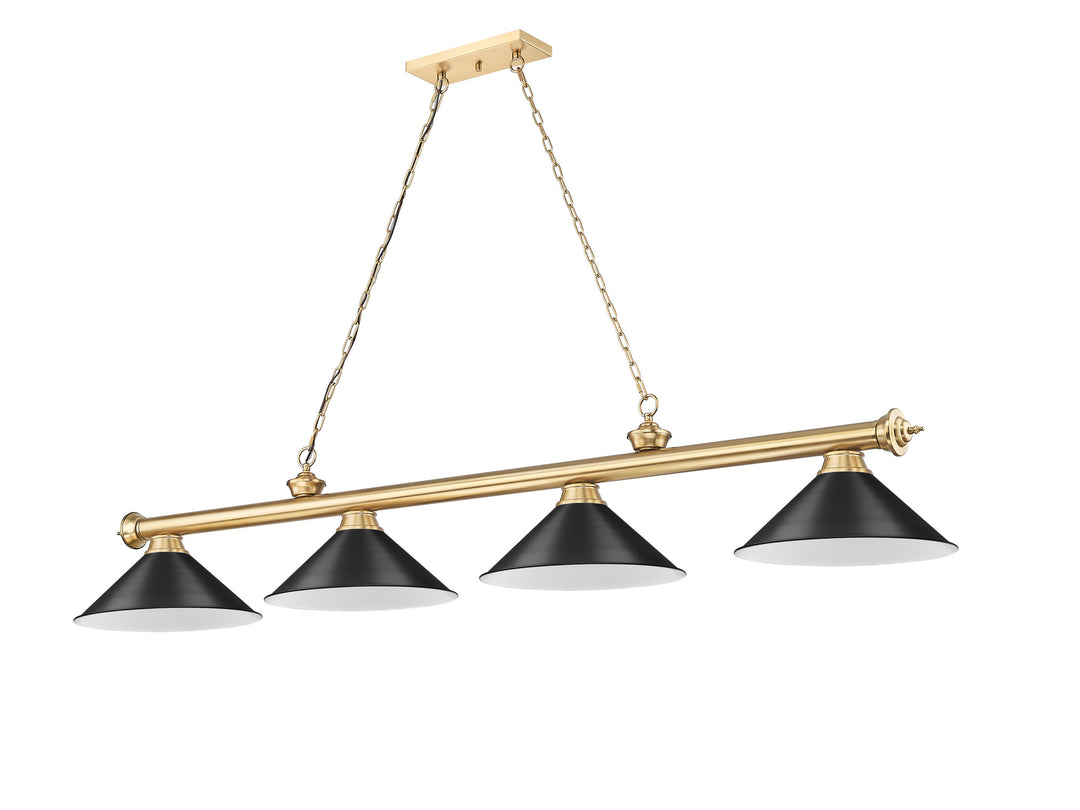 Cordon - 4 Light Billiard Light (2306-4HBR-MB15)