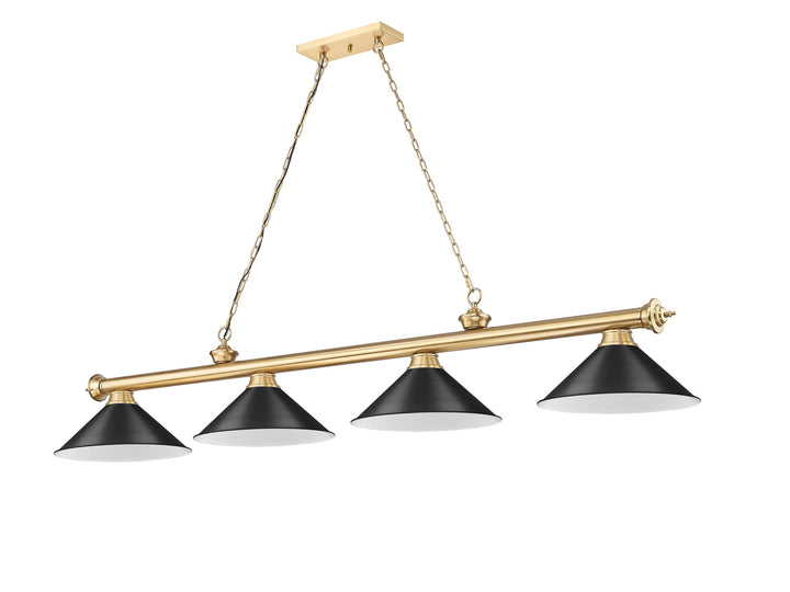 Cordon - 4 Light Billiard Light (2306-4HBR-MB15)