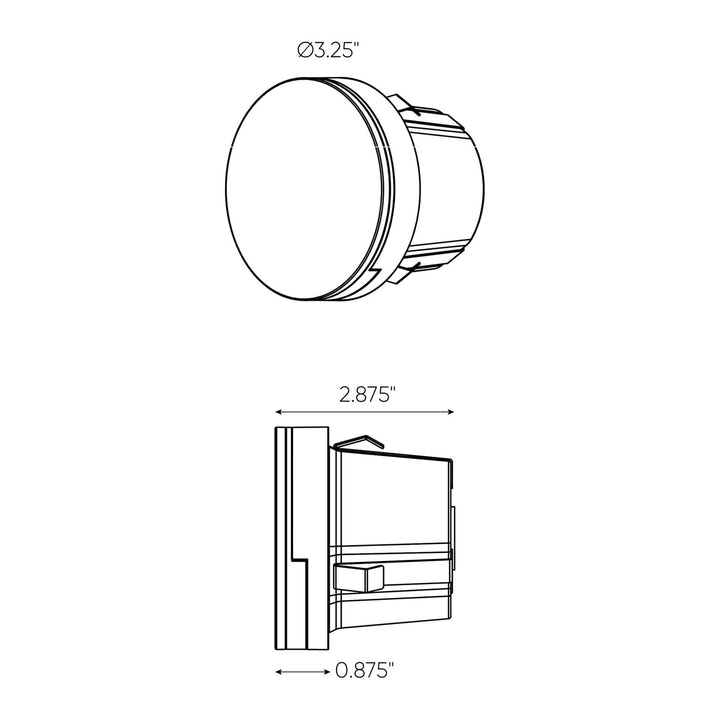 Pearl - LED 3" Round Step Light
