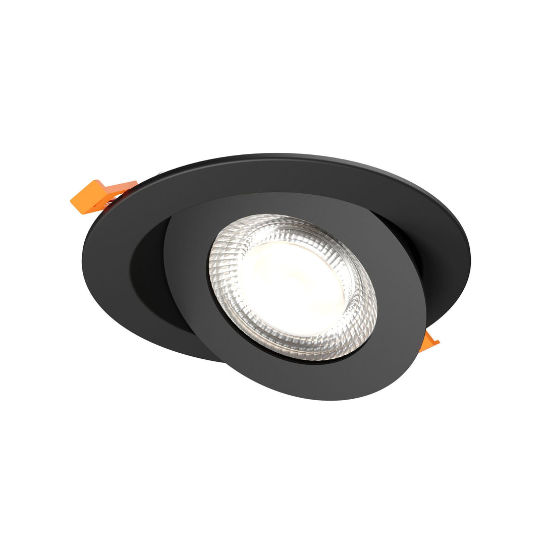 Pivot - LED 6" Flat Round Gimbal Recessed