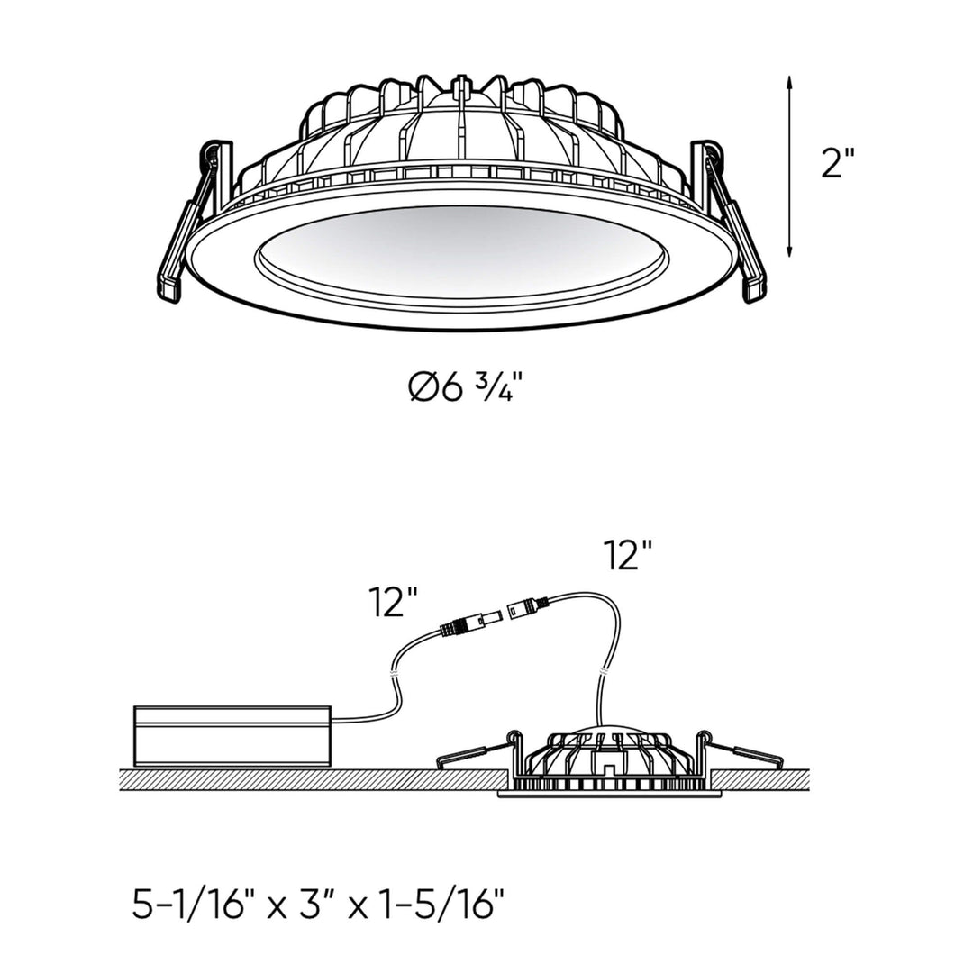LED Indirect Recessed Light
