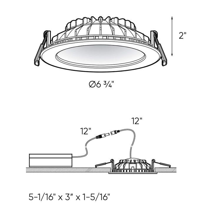 LED Indirect Recessed Light
