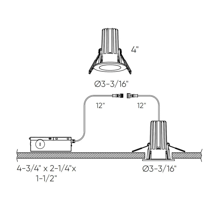 RGR - LED High-Powered Regressed Downlight by Dals Lighting - view 4