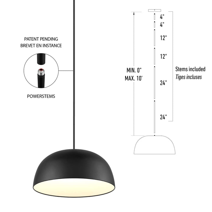 Napa - LED 2-in-1 Flush Mount and Pendant