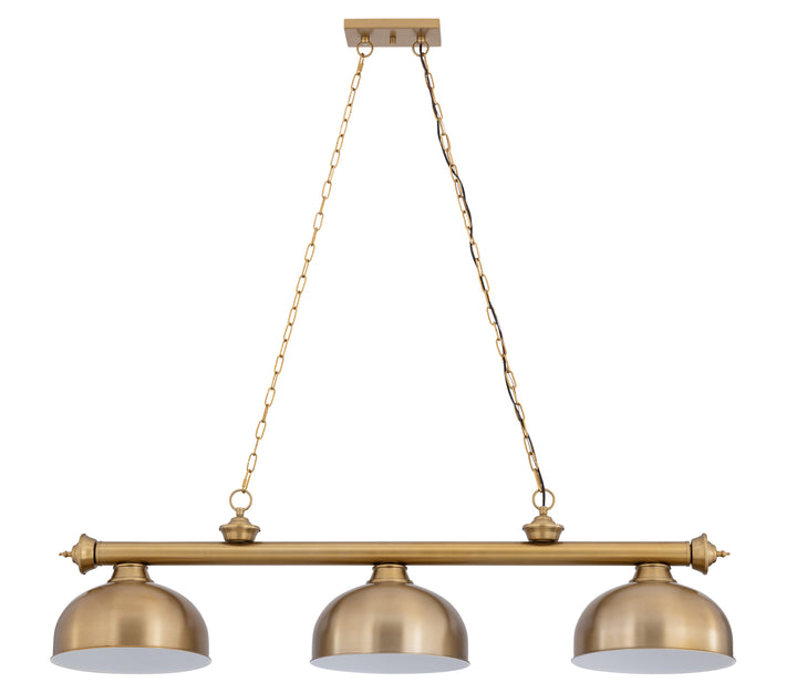 Cordon - 3 Light Billiard Light (2306-3HBR-D13HBR)