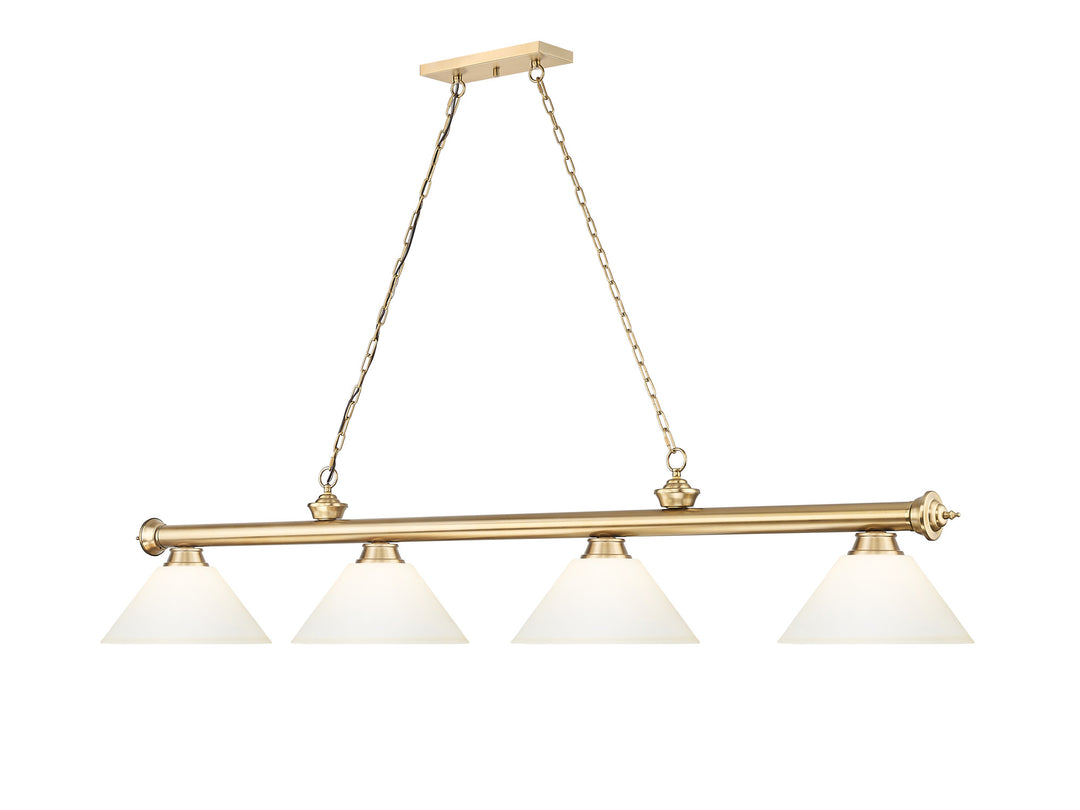 Cordon - 4 Light Billiard Light (2306-4HBR-AMO14)