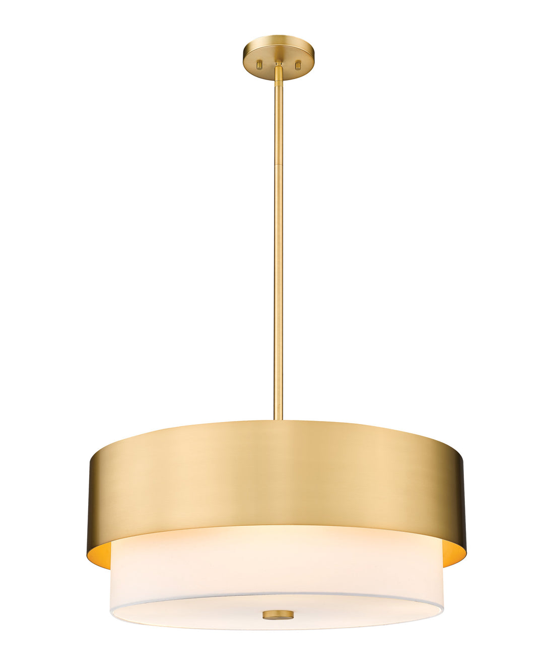 Counterpoint - Chandelier in Modern Gold by Z-Lite