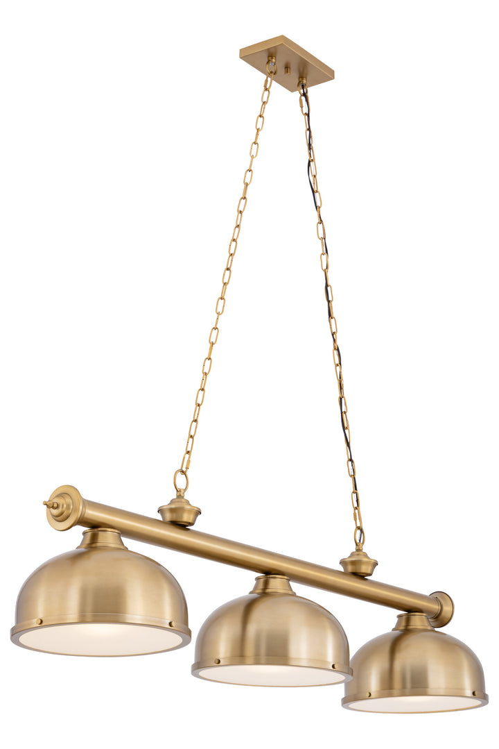 Cordon - 3 Light Billiard Light (2306-3HBR-D12HBR)