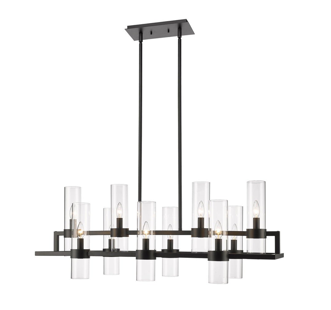 Datus - 10 Light Linear Chandelier