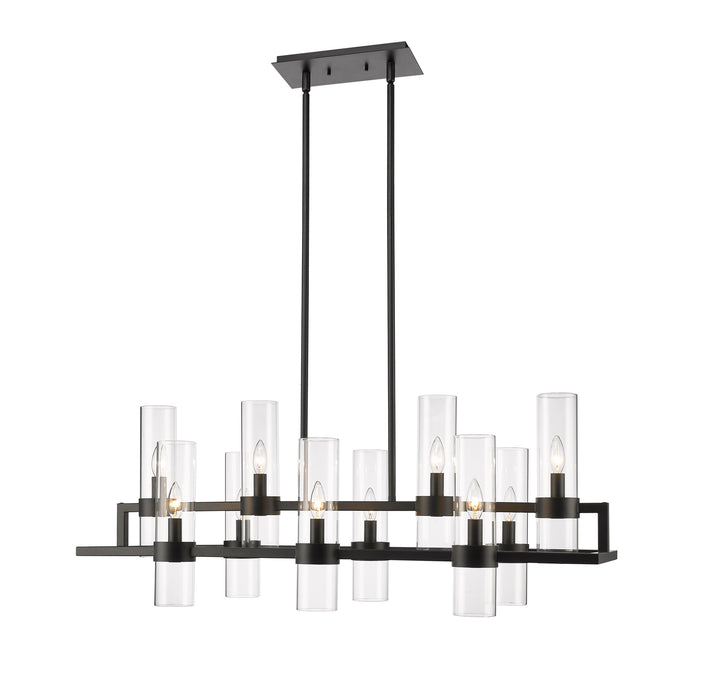 Datus - 10 Light Linear Chandelier