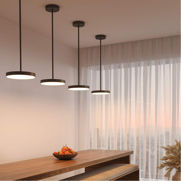 Fusion - LED 2-in-1 Pendant and Flush Mount