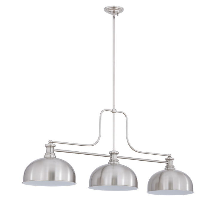 Melange - 3 Light Billiard Light (725-3BN-D13BN)