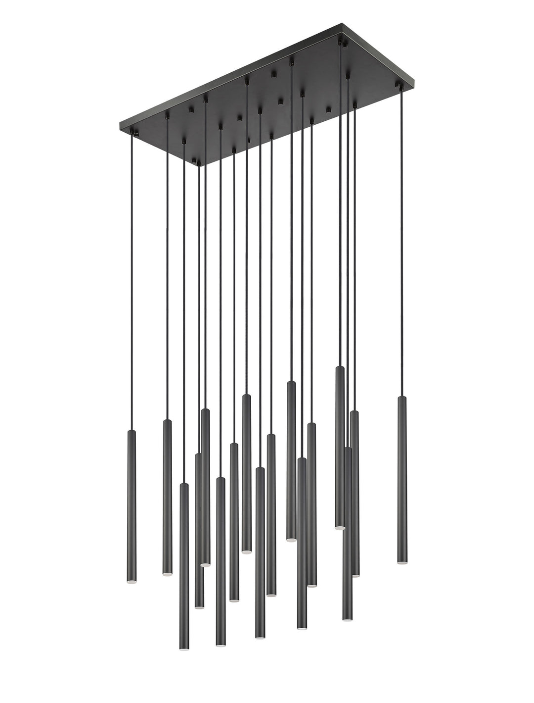 Forest - LED 17 Light Linear Chandelier (919MP24-17L-MB)