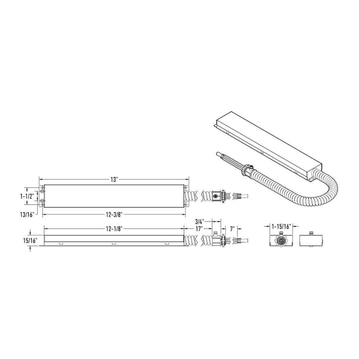 Emergency Driver - 15W Emergency Battery Backup
