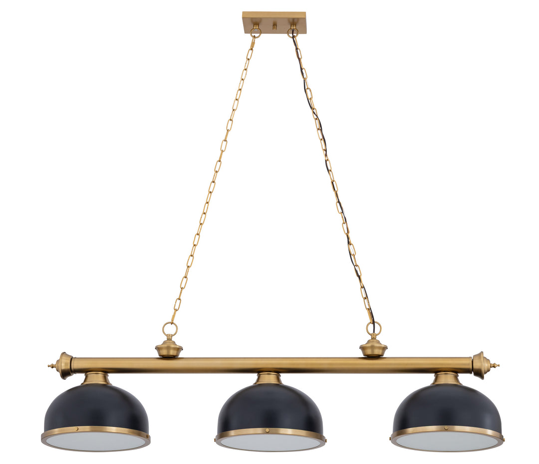 Cordon - 3 Light Billiard Light (2306-3HBR-D12MB+HBR)