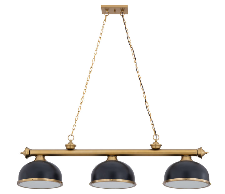Cordon - 3 Light Billiard Light (2306-3HBR-D12MB+HBR)