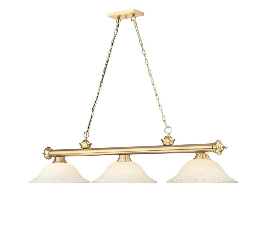 Cordon - 3 Light Billiard Light (2306-3HBR-GM16)