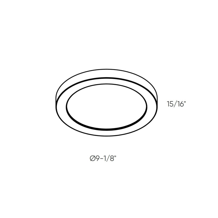 Radiance - LED Round Flush Mount