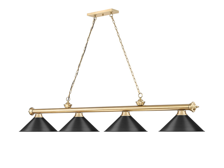 Cordon - 4 Light Billiard Light (2306-4HBR-MB15)