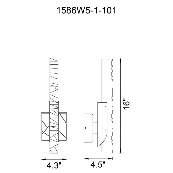 Valira - LED Wall Sconce