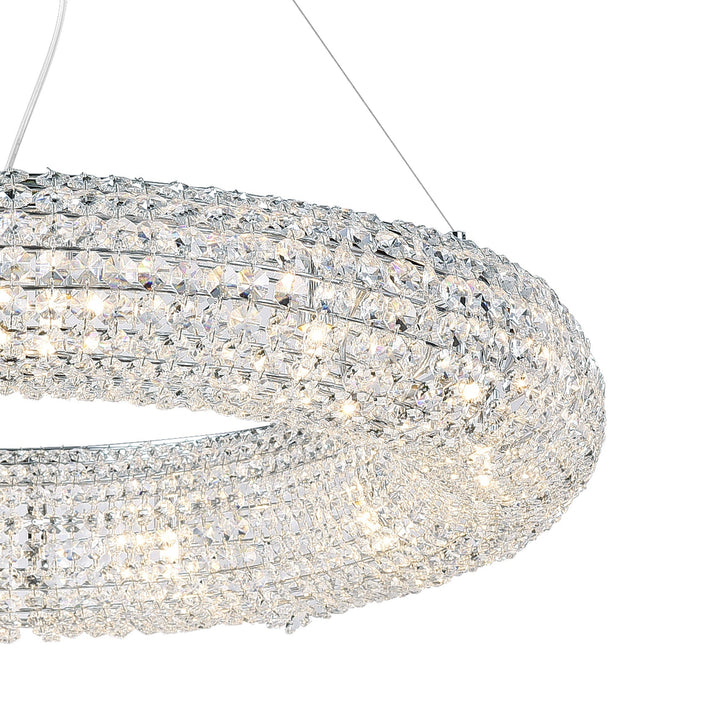 Veronique - Chandelier with Crystals