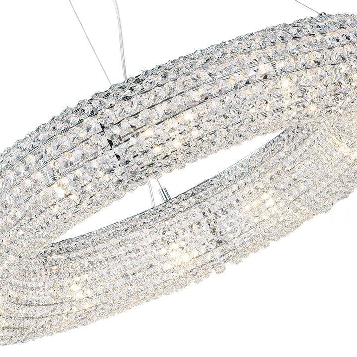 Veronique - Chandelier with Crystals