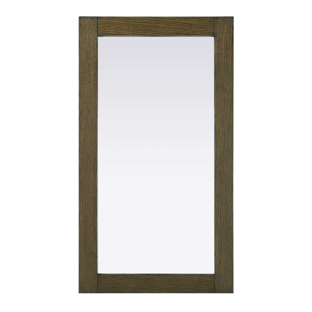Vanity Mirror II in Hazel Oak by Elegant