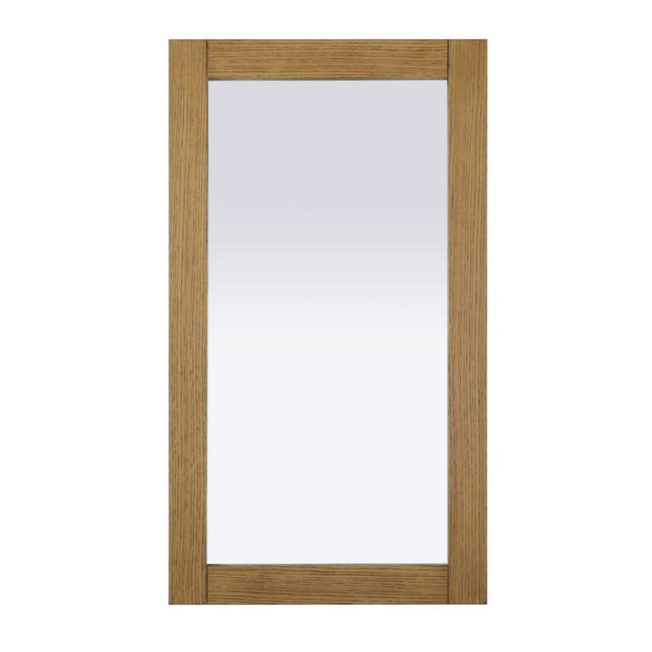 Vanity Mirror II in Honey Teak by Elegant