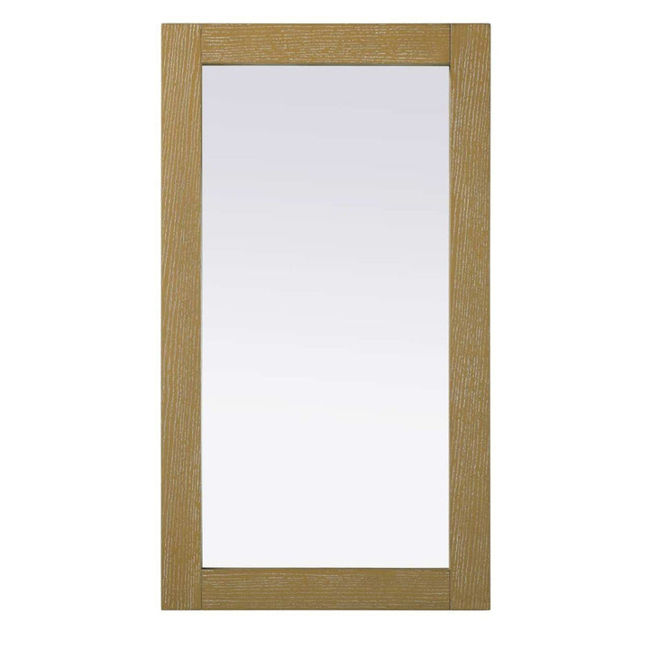 Vanity Mirror II in Linen Oak by Elegant