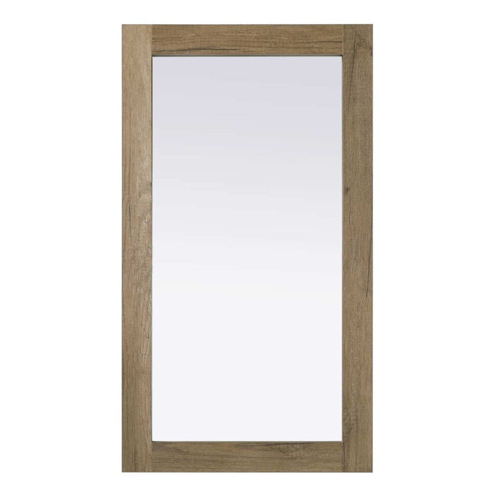 Vanity Mirror II in Natural Oak by Elegant