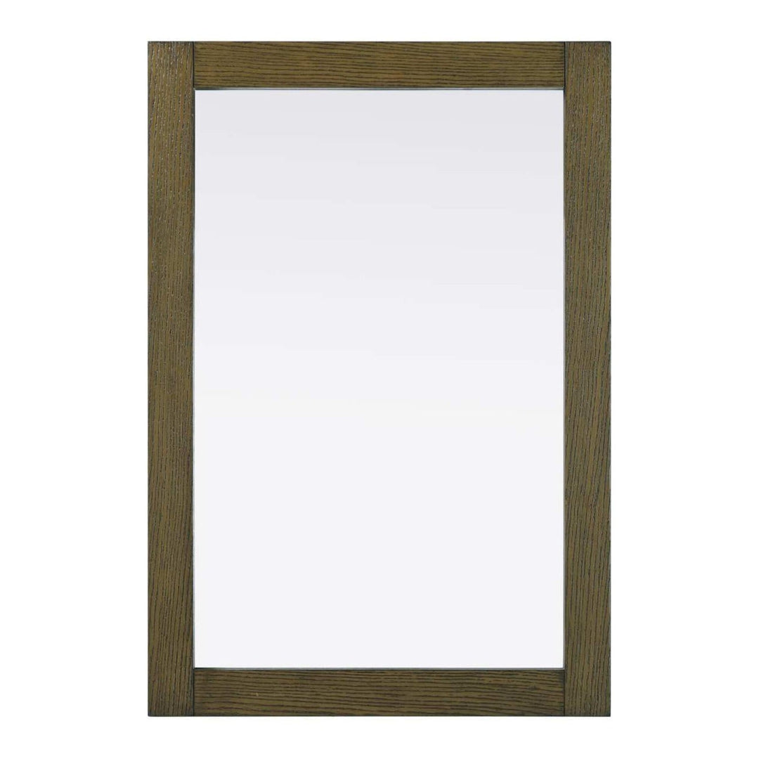 Vanity Mirror II in Hazel Oak by Elegant