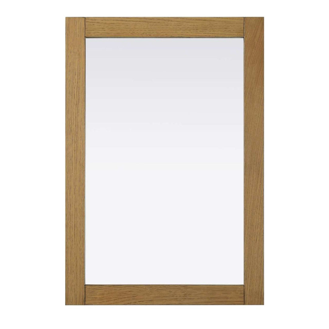 Vanity Mirror II in Honey Teak by Elegant