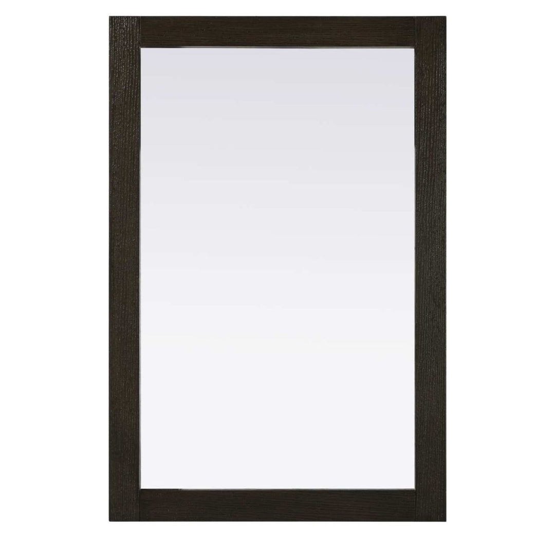 Vanity Mirror II in Chocolate Oak by Elegant