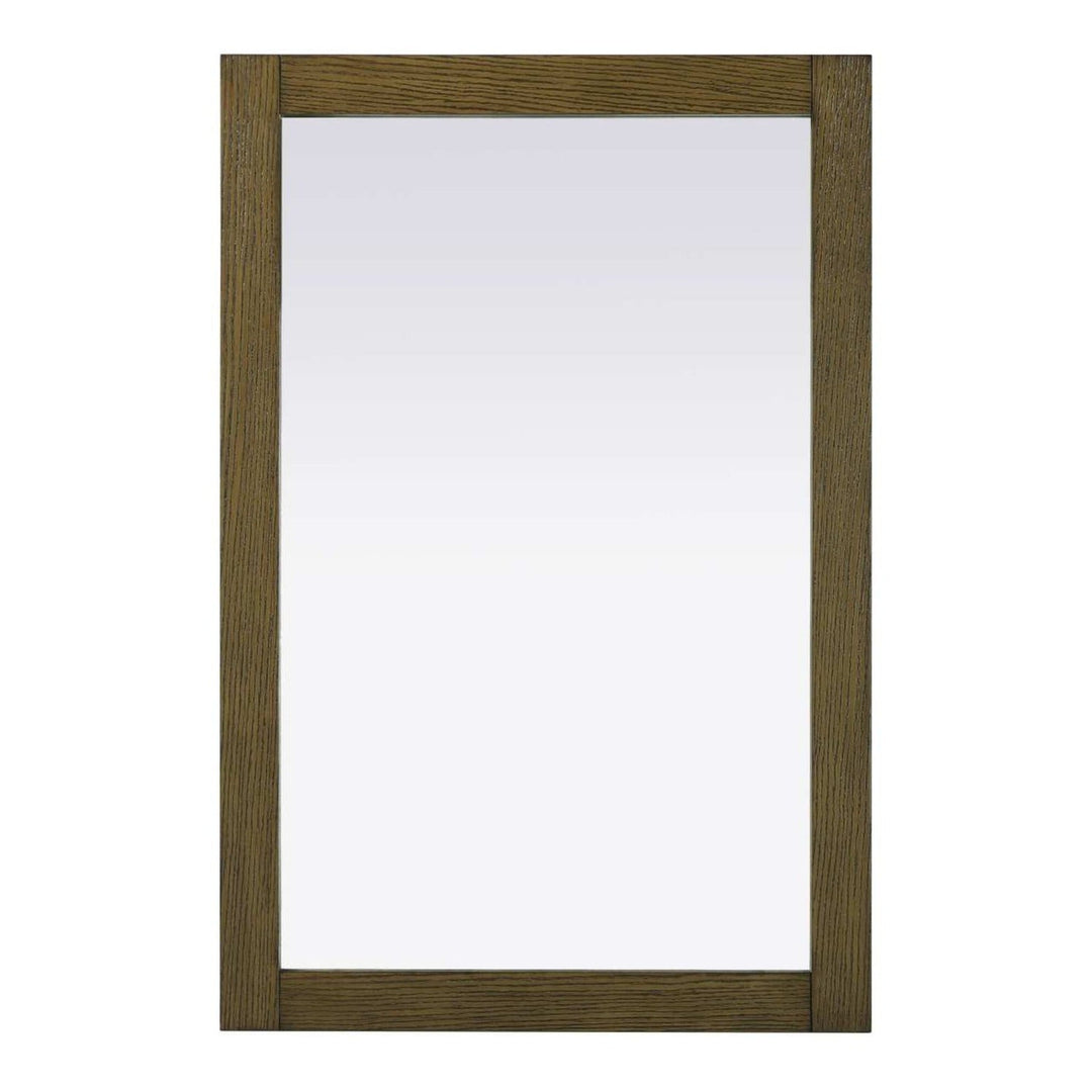 Vanity Mirror II in Hazel Oak by Elegant
