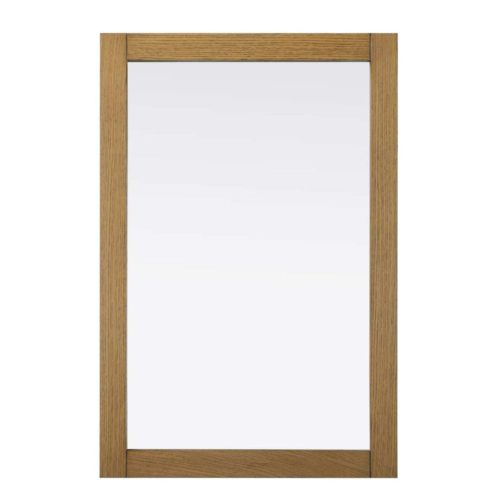 Vanity Mirror II in Honey Teak by Elegant