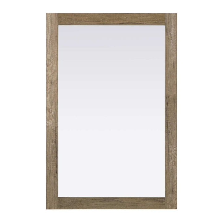 Vanity Mirror II in Natural Oak by Elegant