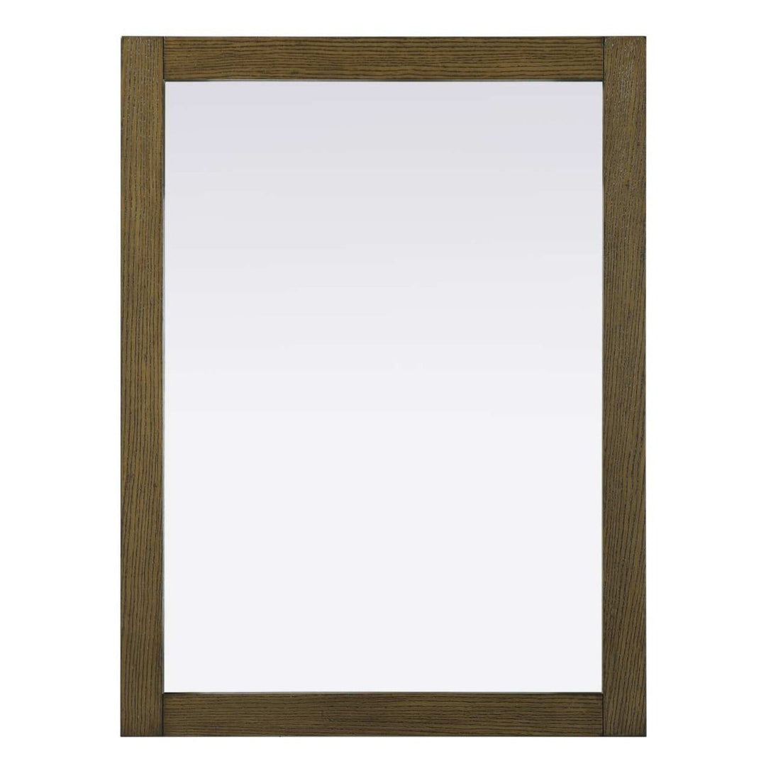 Vanity Mirror II in Hazel Oak by Elegant