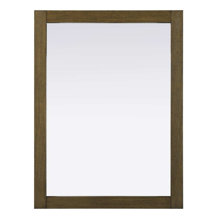 Vanity Mirror II in Hazel Oak by Elegant