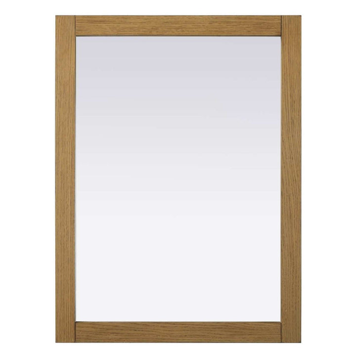 Vanity Mirror II in Honey Teak by Elegant