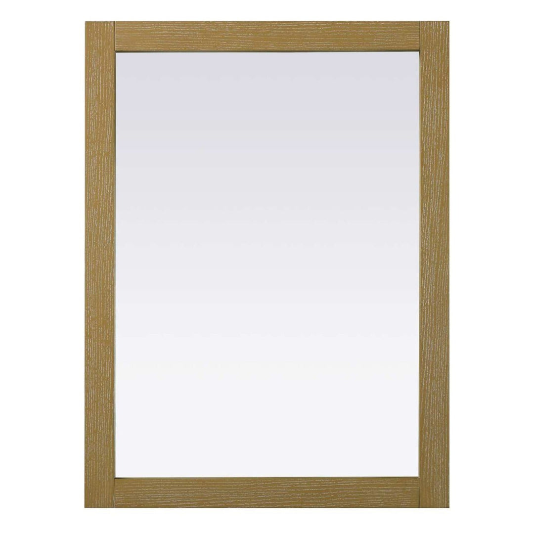 Vanity Mirror II in Linen Oak by Elegant