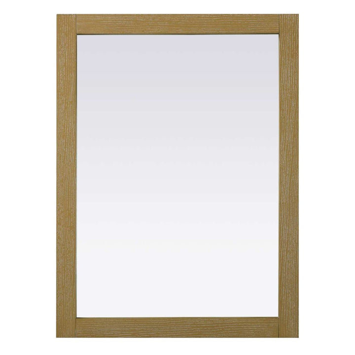 Vanity Mirror II in Linen Oak by Elegant