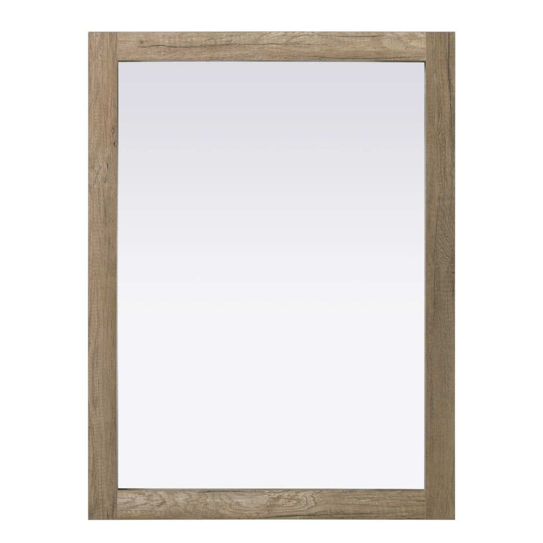 Vanity Mirror II in Natural Oak by Elegant