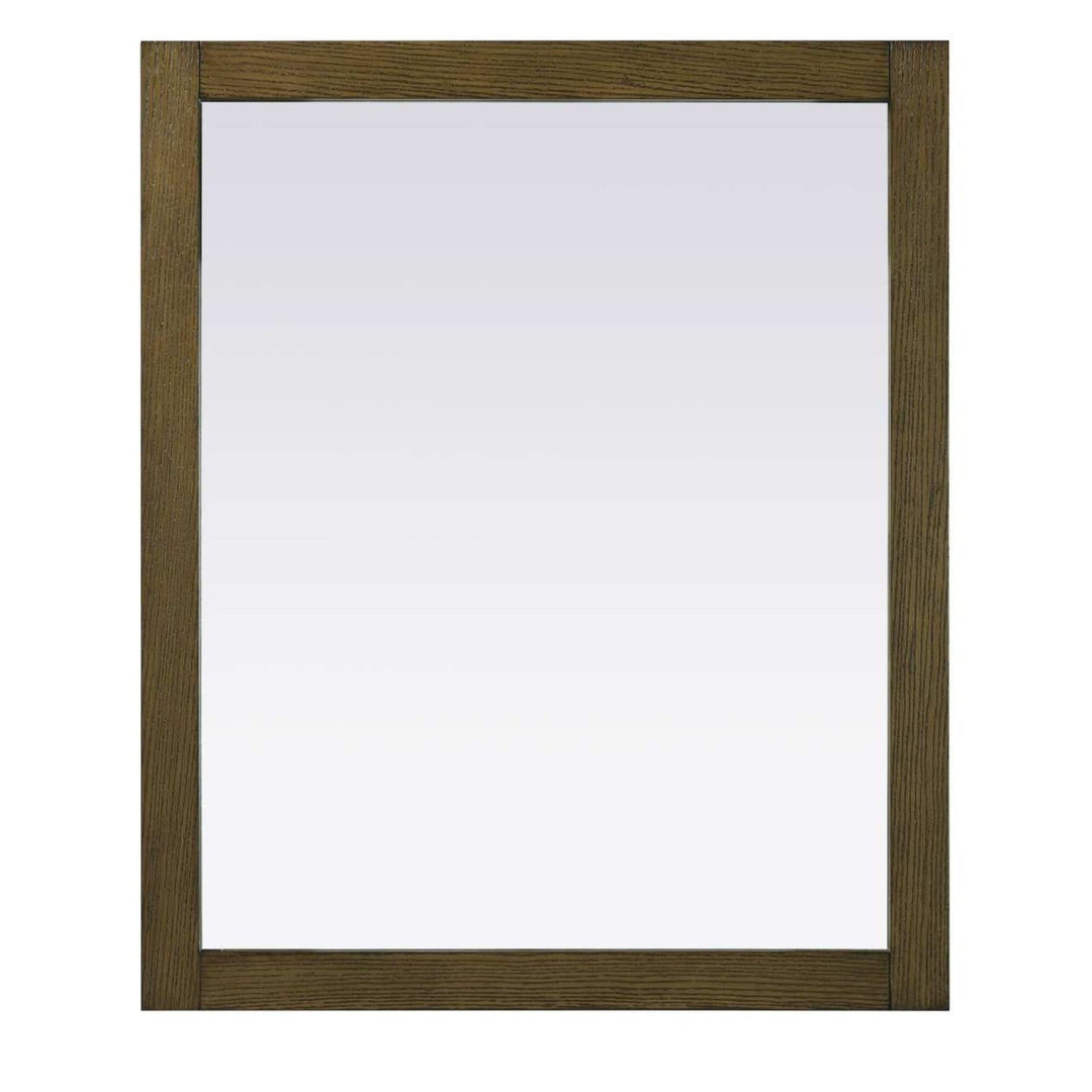 Vanity Mirror II in Hazel Oak by Elegant