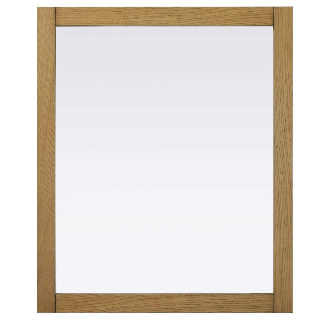 Vanity Mirror II in Honey Teak by Elegant