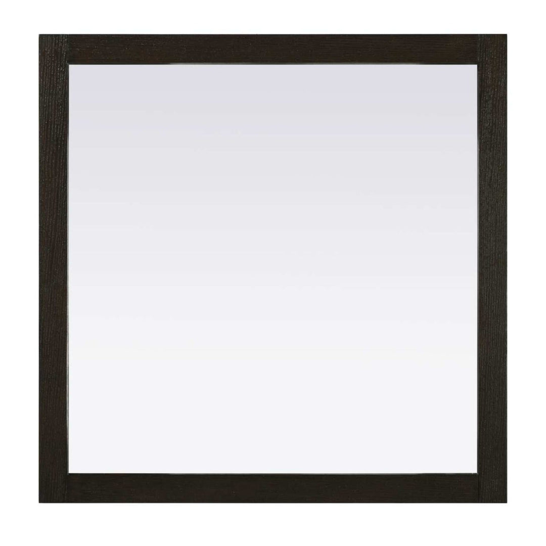 Vanity Mirror in Chocolate Oak by Elegant