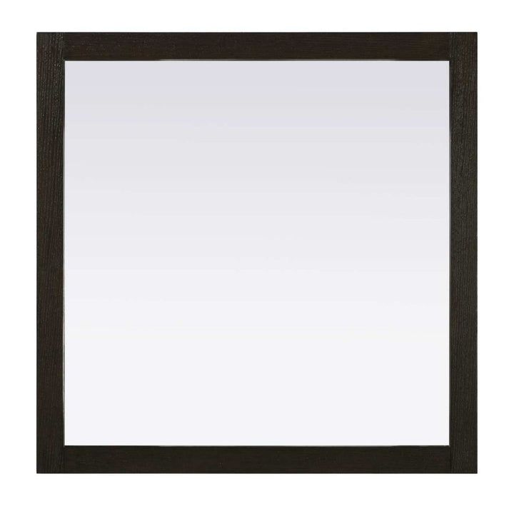 Vanity Mirror in Chocolate Oak by Elegant